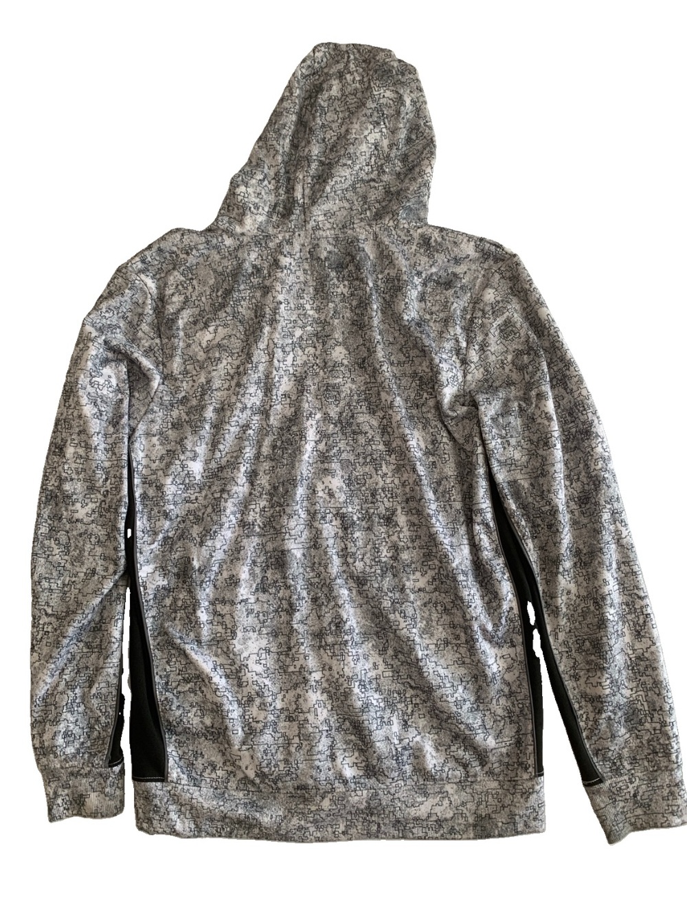 DC Comics Superman Gray Black Full Zip Hoodie M Vintage - Picture 4 of 13